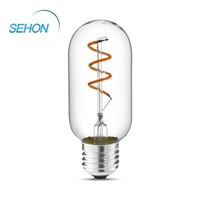 China New design residential led vintage bulb T45 led filament bulb 5w curved vintage led bulb for sale