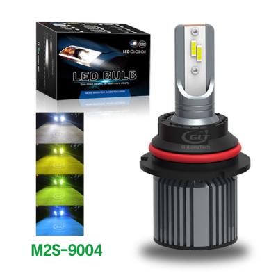 China Auto Led Headlight 9004 50W Super Bright Bulbs Golongtech 20000lm M2S Led Car Light C6 9004 Auto Led Headlights Faros Led Bombilla Led for sale