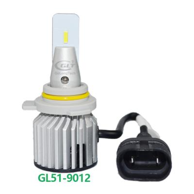 China Automotive led headlight led car bulb factory price bulb fog lightGolongtech GL51 C6 9012 super bright led car LED headlight for sale