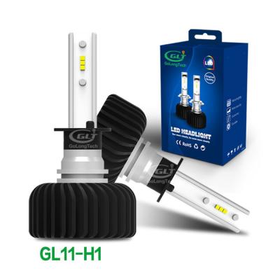 China Brightest GL11-H1 LED automotive led headlight led fanless led bulb car lamp bulbs automobile led headlights for sale