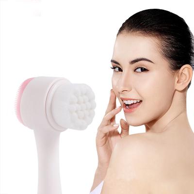 China Face lift tending beauty products 2021 newcomers face waterproof silicon detergent cleaning facial brush for sale