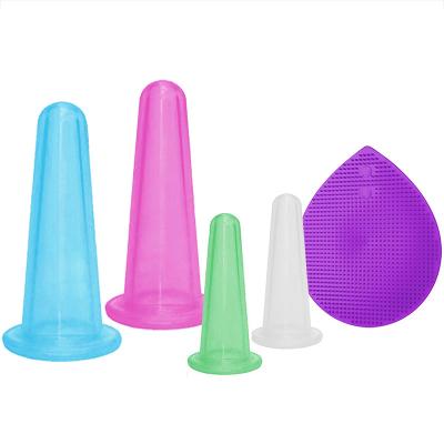 China High Quality Body Silicone Cupping Used Together Facial Cupping For Body And Facial Silicone for sale