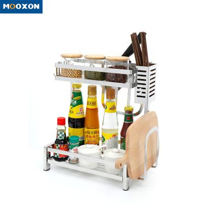 China Viable Hot Selling Store Plus Holding Kitchen Storage Spice Rack Organizer Set Rack for sale