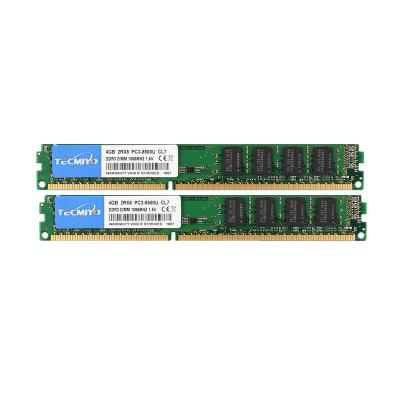 China Cost-effective TECMIYO DDR3 4GB 1066MHZ memoria Desktop Ram PC3 8500U UDIMM unberffered RAM desktop computer memory for sale