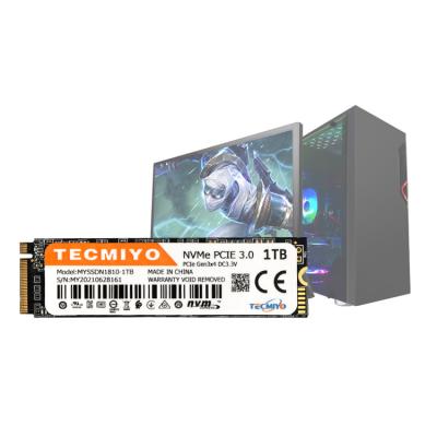 China PCIe SSD Internal Hard Disk 1TB SSD NVME Desktop and Laptop High Speed ​​SSD for sale