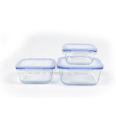 China Best Quality Low Price Microwave Microwavable Rectangle BPA Free Heat Insulation Safe Food Container for sale