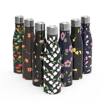 China 17oz Cola Sustainable Shape Insulated Vacuum Stainless Water Bottle With Customized Logo for sale