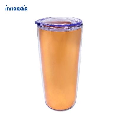 China 22oz disposable cup white water bottle beer tumbler girlwill eco friendly products 2021 designed thermos bottles for sale