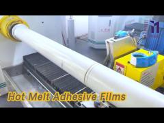 Coiled PA Hot Melt Adhesive Films 0.08mm Thickness For Suit Placket