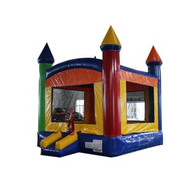 China Commercial grade 0.55mm (wholesale 1000D PVC tarpaulin inflatable trampoline waterproof indoor and outdoor bouncy castle for sale