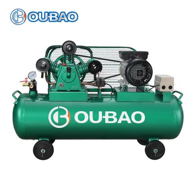 China Oubao 3kw 4hp Oil Free Industrial Belt Driven Air Compressor For Sale for sale