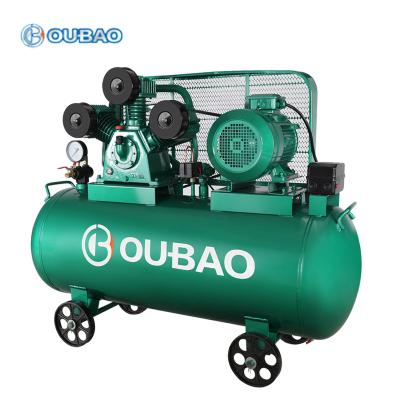 China Hot Selling 3kw 4hp Oil Free Industrial Portable Belt Driven Air Compressor for sale