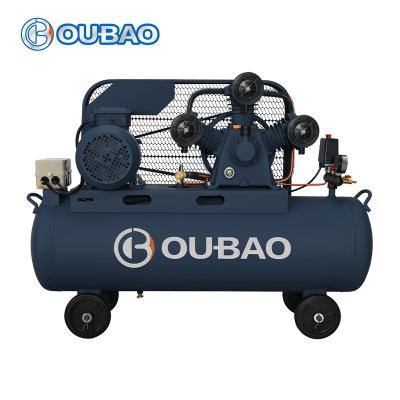 China Factory direct sale 380v 3kw 4hp industrial belt driven air compressor oil free on sale for sale