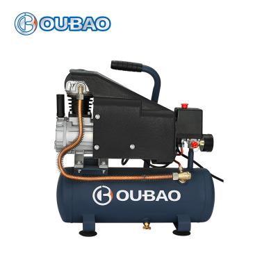 China China 9L 1.5hp Small Oil Free Electric Portable Direct Driven Air Compressor for sale