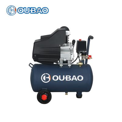 China Best price 24L 1.5hp oil free mobile direct driven air compressor on sale for sale