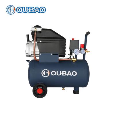 China 24L 1.5hp oil free professional portable direct driven mini air compressor for sale