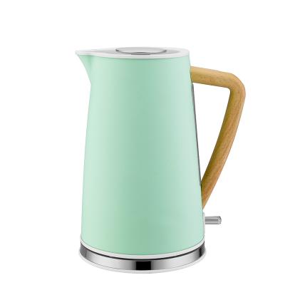 China New Design 360 Degree Rotation Low Hot Sale Stainless Steel Cordless Electric Water Kettle for Tea and Coffee for sale