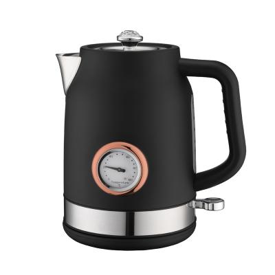 China New Design 360 Degree Rotation Low Hot Sale Stainless Steel Cordless Electric Water Kettle for Tea and Coffee for sale