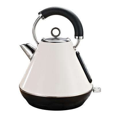 China New Design 360 Degree Rotation Low Hot Sale Stainless Steel Cordless Electric Water Kettle for Tea and Coffee for sale