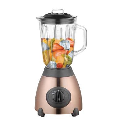 China Hot Sale Glass Jar Home Appliance 1.5L Juicer Blender Stainless Steel Blender for sale