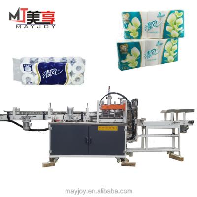 China Factory High Speed ​​Fully Automatic Toilet Paper Roll Packing Machine for sale