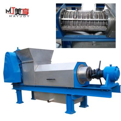 China Industry screw helix 304 stainless steel leaves juicer machine alfalfa leaf extractor alfalfa dewatering machine for sale