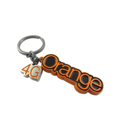 China 2D Promotion Custom PVC Rubber Soft Key Chain for sale