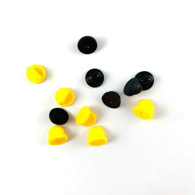 China Antioxidant Coating Quality and Cheap Badge Pin Back, PVC Rubber Pin Back Lapel for sale