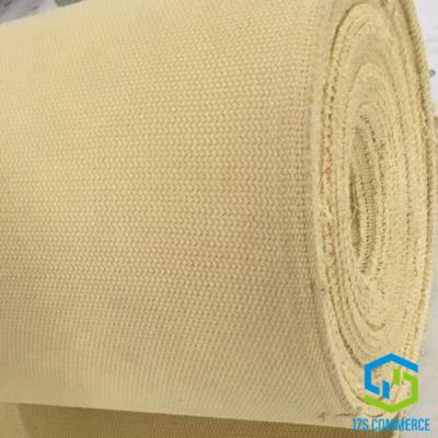 China Aramid 1313 Airslide Band Aramid Conveyer Belt Canvas Belt Aerating Plate Fabric en venta