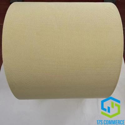 China Aramid 1414 Airslide Band Aramid Conveyer Canvas Belt Aerating Plate Fabric Fireproof Band zu verkaufen