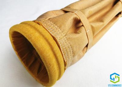 China Bead Cuff Head 150mm P84 Felt Pleated Filter Bags for sale