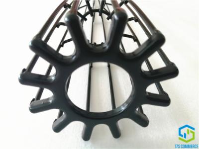 China Silicon Coating Mild Steel Twist Joint Star Filter Cages for sale