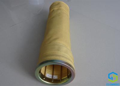 China 500gsm Dust Collector  P84 Filter Bags Customized Size  Bead Cuff for sale