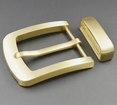 China High Quality Solid Brass Pin Buckle 40mm Inner Mens Pin Buckles, Custom Brass Pin Buckles for sale