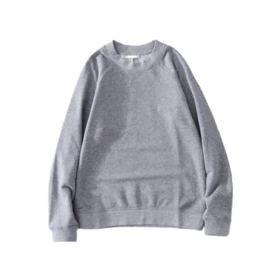 China Wholesale Anti Shrink Crew Neck White Cotton Sweatshirt For Women for sale