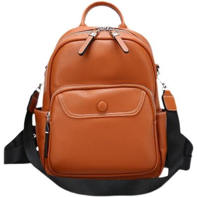 China Korean Version Other Bag Women's Soft Popular Backpack Fashion Texture Travel Backpack Student School Bag for sale