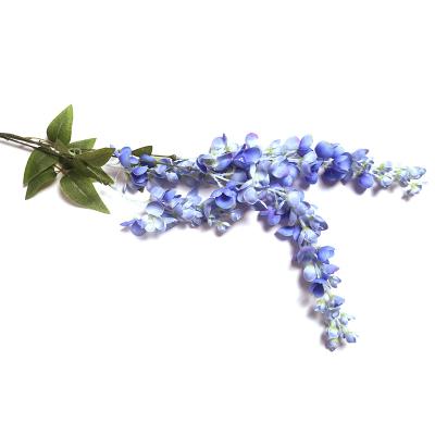 China Eco-friendly Luxury Wholesale Indoor Decorative Artificial Wisteria Wedding Celebration Hanging Flowers for sale