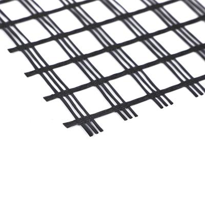 China Online shopping modern china black fiberglass geogrid steel plastic biaxial mesh for road construction for sale