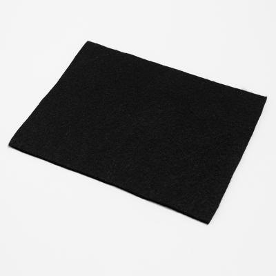 China Custom Black Abrasion-Resistant Pre-Oxygen Fiber Flame Retardant Needle Punched Nonwoven Fabric for sale