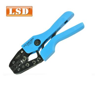 China Pin terminal crimping crimp tool AN-2*616EF for wire-end ferrules 10-5AWG hand crimpng tools double wire crimping pliers for sale