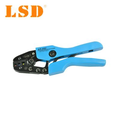 China Electrical Hand Crimping Tool Supply Pre-Insulated Terminal Crimping Tool For Surge Connector 0.5-6.0mm2 Crimp Crimping Pliers AN-03C for sale