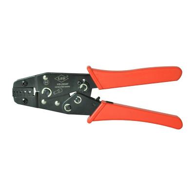 China Hand Crimping Tool Crimping Ratcheting Pliers for Rope-End Crimping Terminals (HS-05WF) 0.5-6mm2 for sale