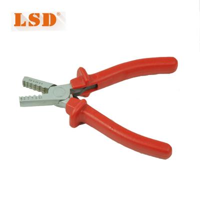 China PZ0.25-2.5 Germany Style Crimping Tool Chrome Vanadium Crimp Cable End Sleeving Crimping Tool for sale