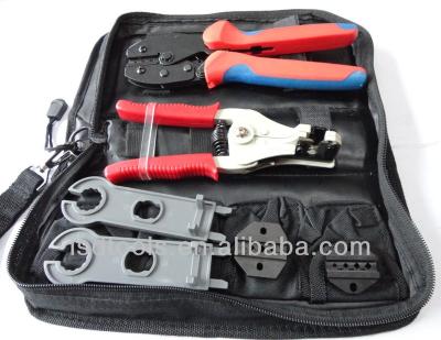 China PV Crimp Tool Set LY-K2546B-2 Solar Cable Crimp Tool Kits, Solar PV Tool for MC3/MC4 Connectors for sale