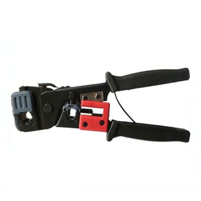 China RJ11/12 RJ45 Networking Hardware Crimping Tools, Telephone Cable Crimper/Cutter/Stripper LS-86 for sale