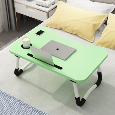 China Simple Foldable Bed Children's Home Table Folding Computer Desk Study Table On Fashion Mobile Small Bed Laptop Desk Factory Direct Sales for sale