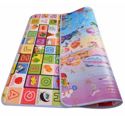 China EPE 5mm 8mm 10mm 15mm Foam Baby Crawling Playmat Kids Floor Mat Double Sides Plastic Educational Toy Children Play Cushion for sale