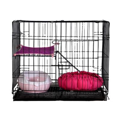 Cina Factory Drict Dropshipping fashion design new pet cat dog cage foldable / in vendita