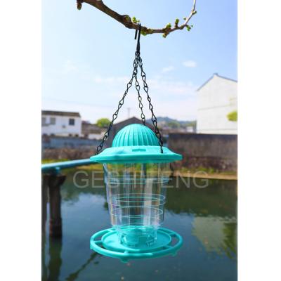 China Bird Feeder Hanging Feeder Automatic Outdoor Garden Steel Hanger Hanging Bird Feeder for sale