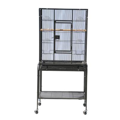 China Spot Large Parrot Bird Cage Metal Encryption Wire Removable Bird Cage Pet Cage for sale